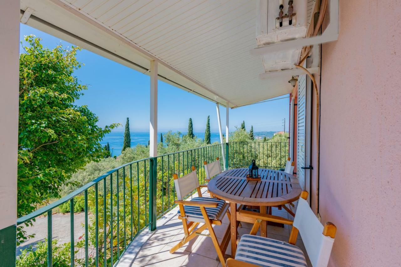 Ioannis House Sea View-Perfect Family Holidays Lourdata  Bagian luar foto