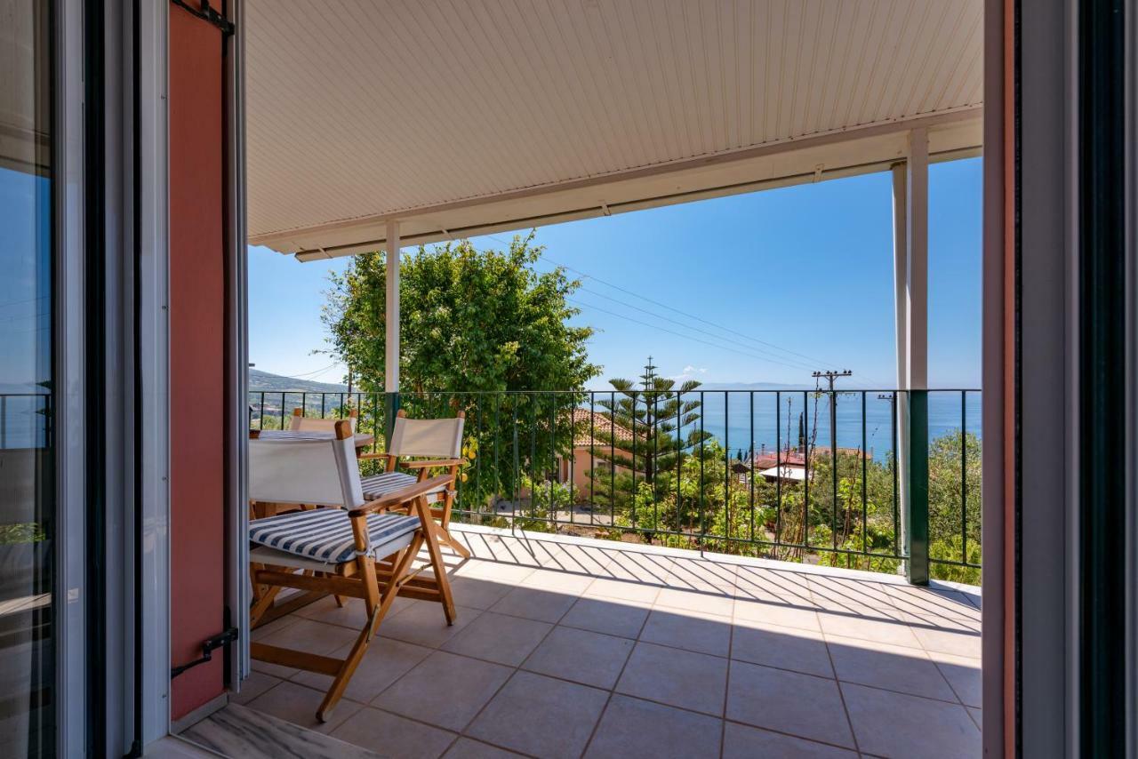 Ioannis House Sea View-Perfect Family Holidays Lourdata  Bagian luar foto