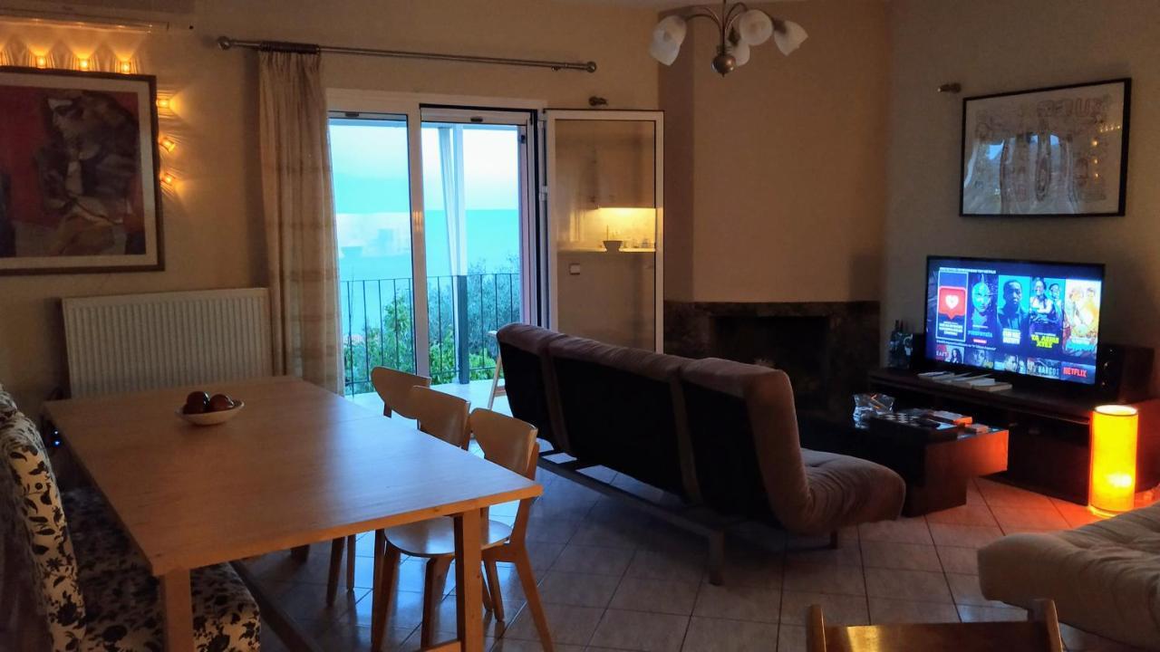 Ioannis House Sea View-Perfect Family Holidays Lourdata  Bagian luar foto